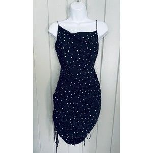 string along mini dress hearts black Steal Your Heart Mini Dress - Chic Black Style